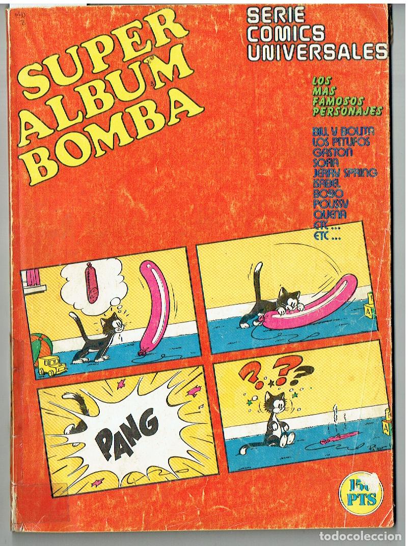 Comics: SUPER &Aacute;LBUM BOMBA. SERIE COMICS UNIVERSALES. N&ordm; 12. (C/A20)