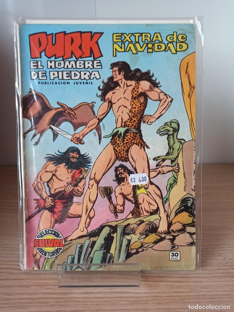 Tebeos: PURK EL HOMBRE DE PIEDRA (Ed. Edival ) Extra de Navidad - Foto 1