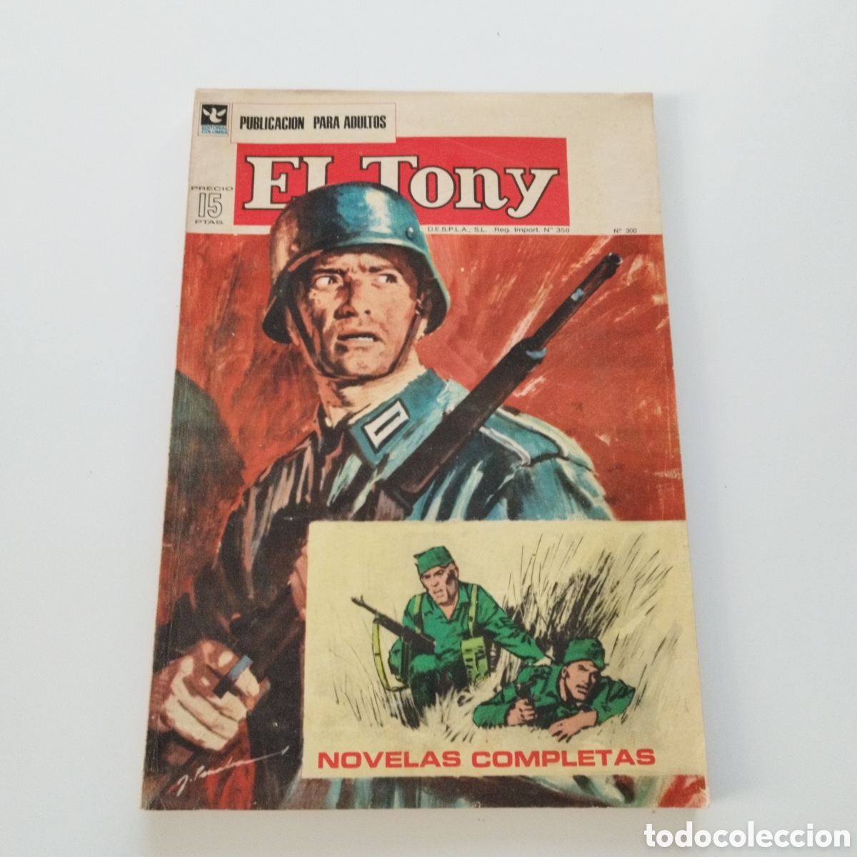 Tebeos: EL TONY / # 300 / EDITORIAL COLUMBA / NOVELAS COMPLETAS