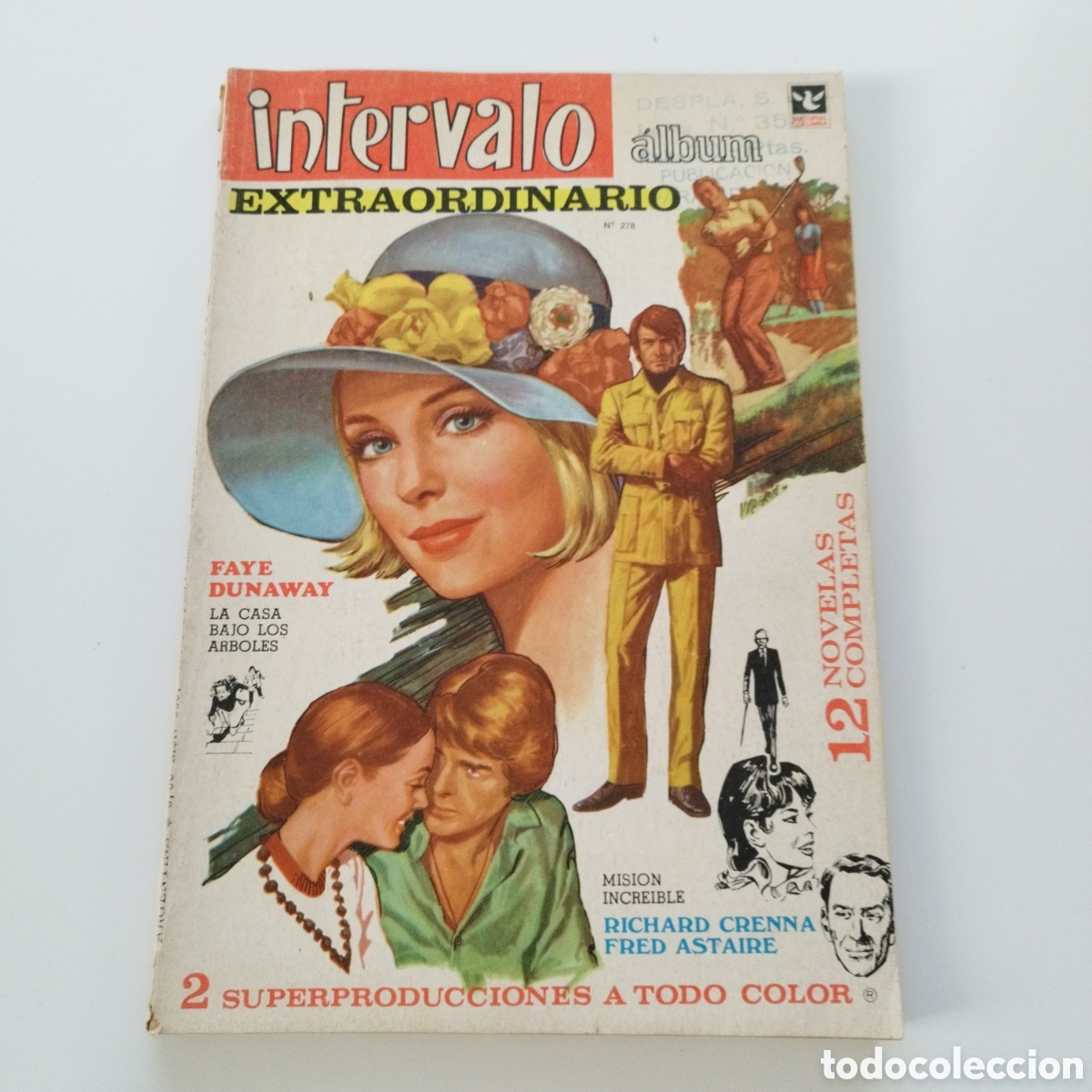 Tebeos: INTERVALO / # 278 / EXTRAORDINARIO / EDITORIAL COLUMBA / NOVELAS COMPLETAS