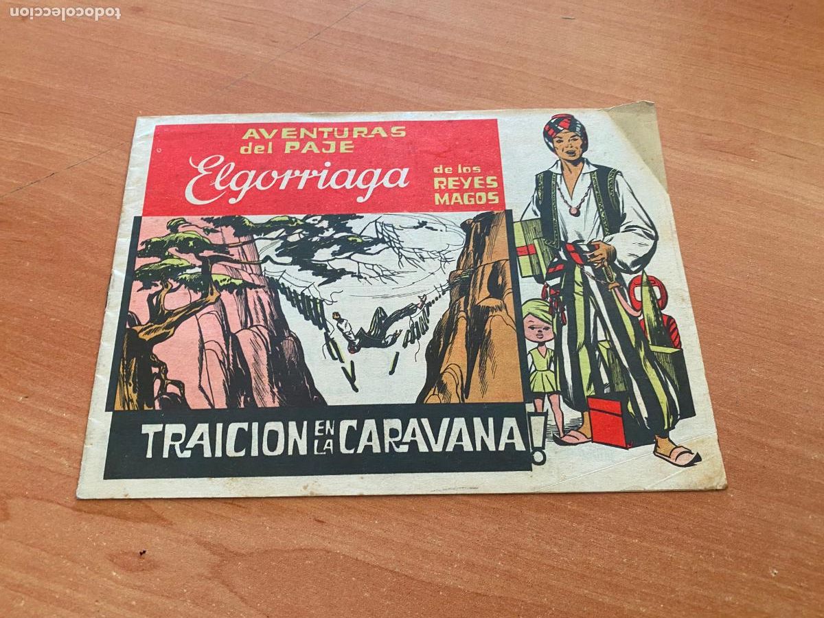 Tebeos: AVENTURAS DEL PAJE ELGORRIAGA TRAICION EN LA CARAVANA (COIB246)