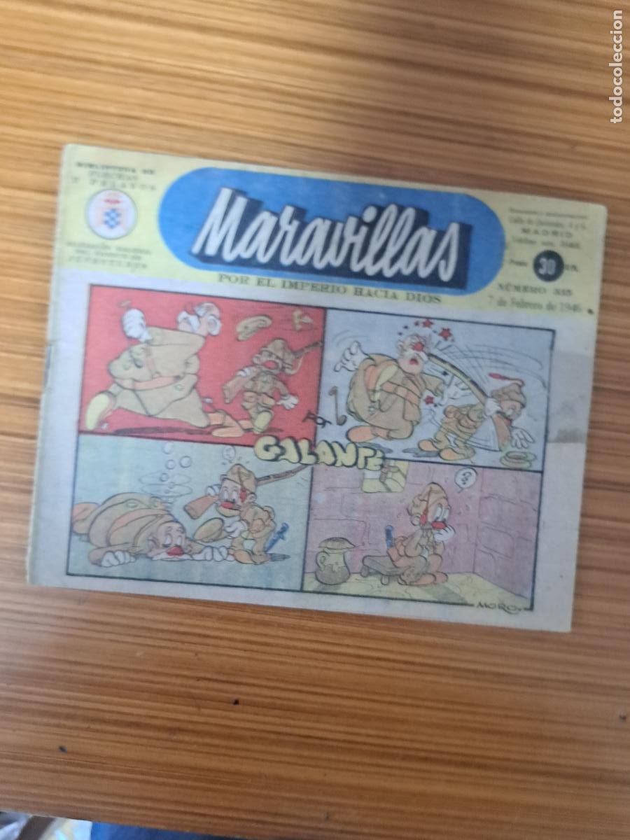 Comics: MARAVILLAS N&ordm; 335 EDITA FET Y JONS