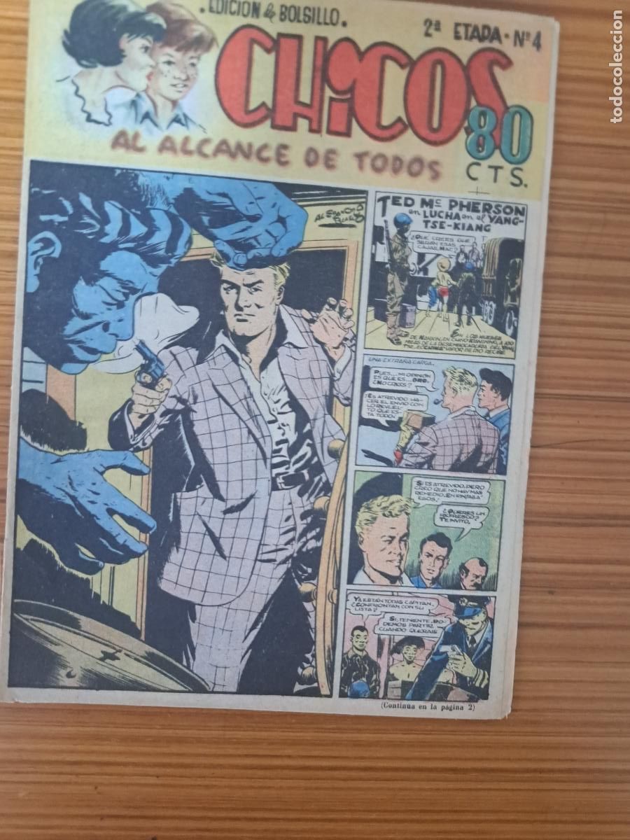 Tebeos: CHICOS N&ordm; 4 EDITA COSUELO GIL - Foto 1