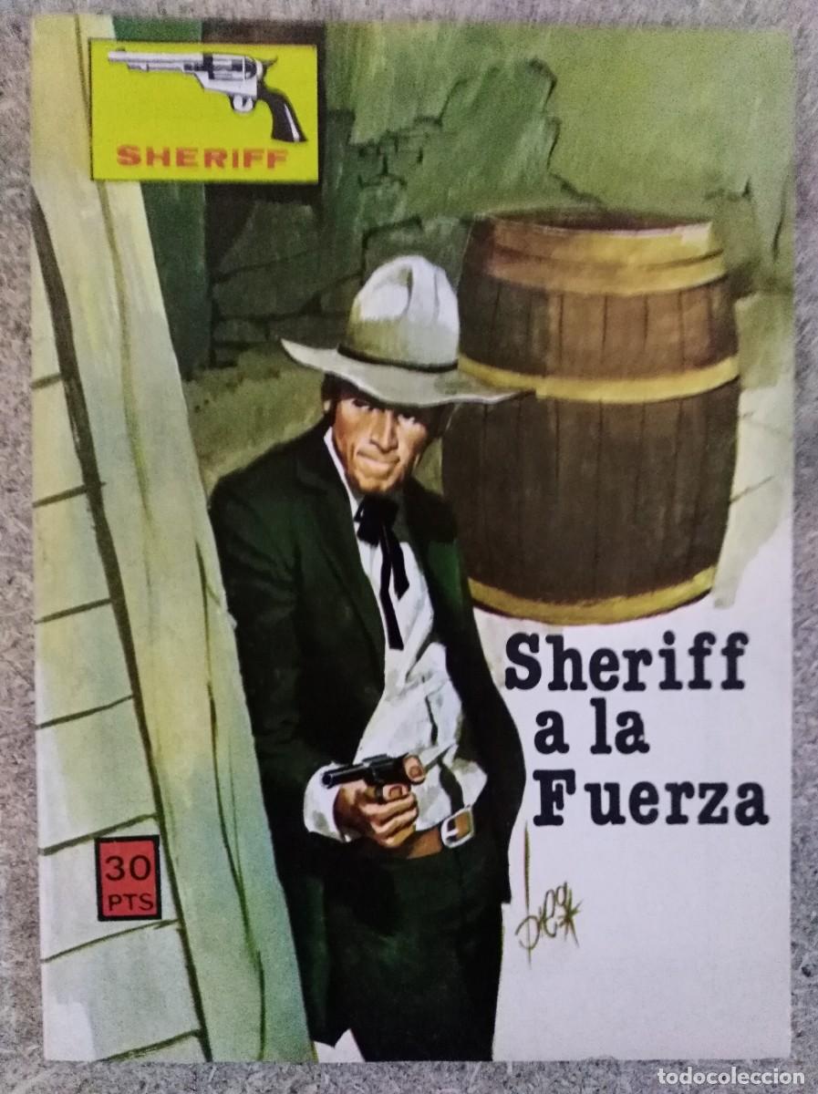 Tebeos: Sheriff 247.Sheriff a la Fuerza.Editorial Vilmar - Foto 1