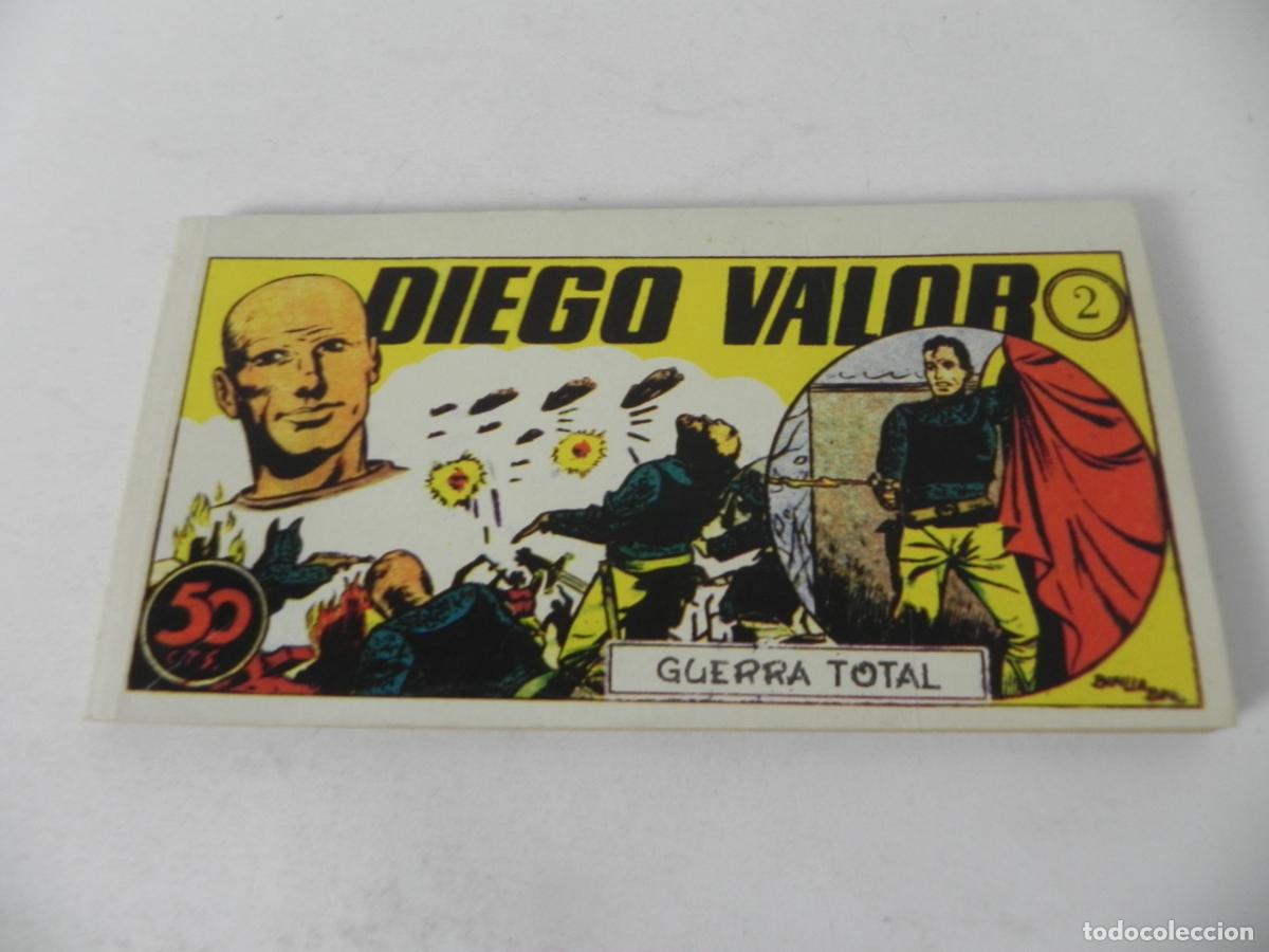 Tebeos: DIEGO VALOR VOLUMEN 2 (CONTIENE 6 COMICS EN FACS&Iacute;MIL) IBERCOMIC-1986 - Foto 2