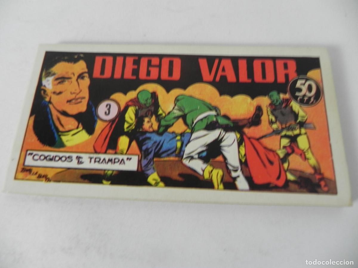 Tebeos: DIEGO VALOR VOLUMEN 3 (CONTIENE 6 COMICS EN FACS&Iacute;MIL) IBERCOMIC-1986 - Foto 2