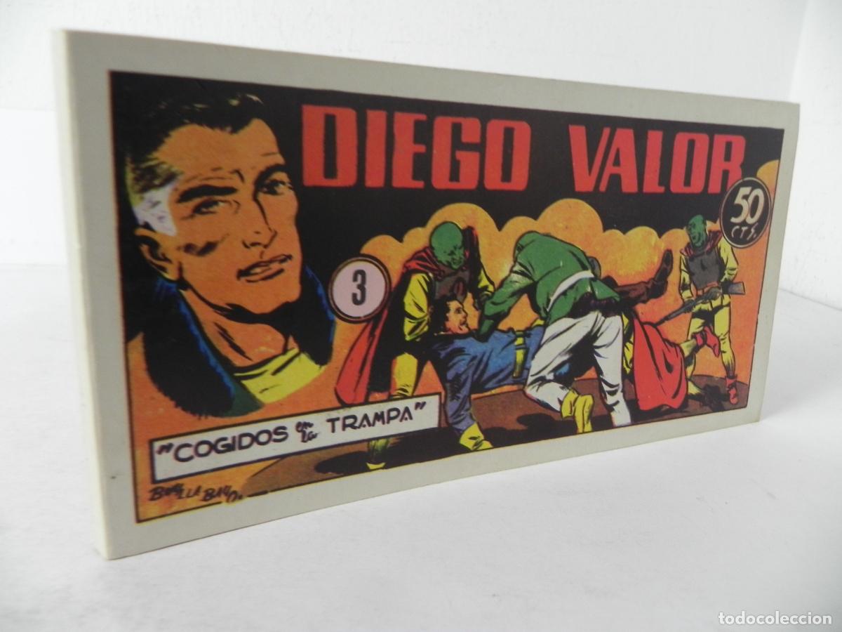 Tebeos: DIEGO VALOR VOLUMEN 3 (CONTIENE 6 COMICS EN FACS&Iacute;MIL) IBERCOMIC-1986 - Foto 1