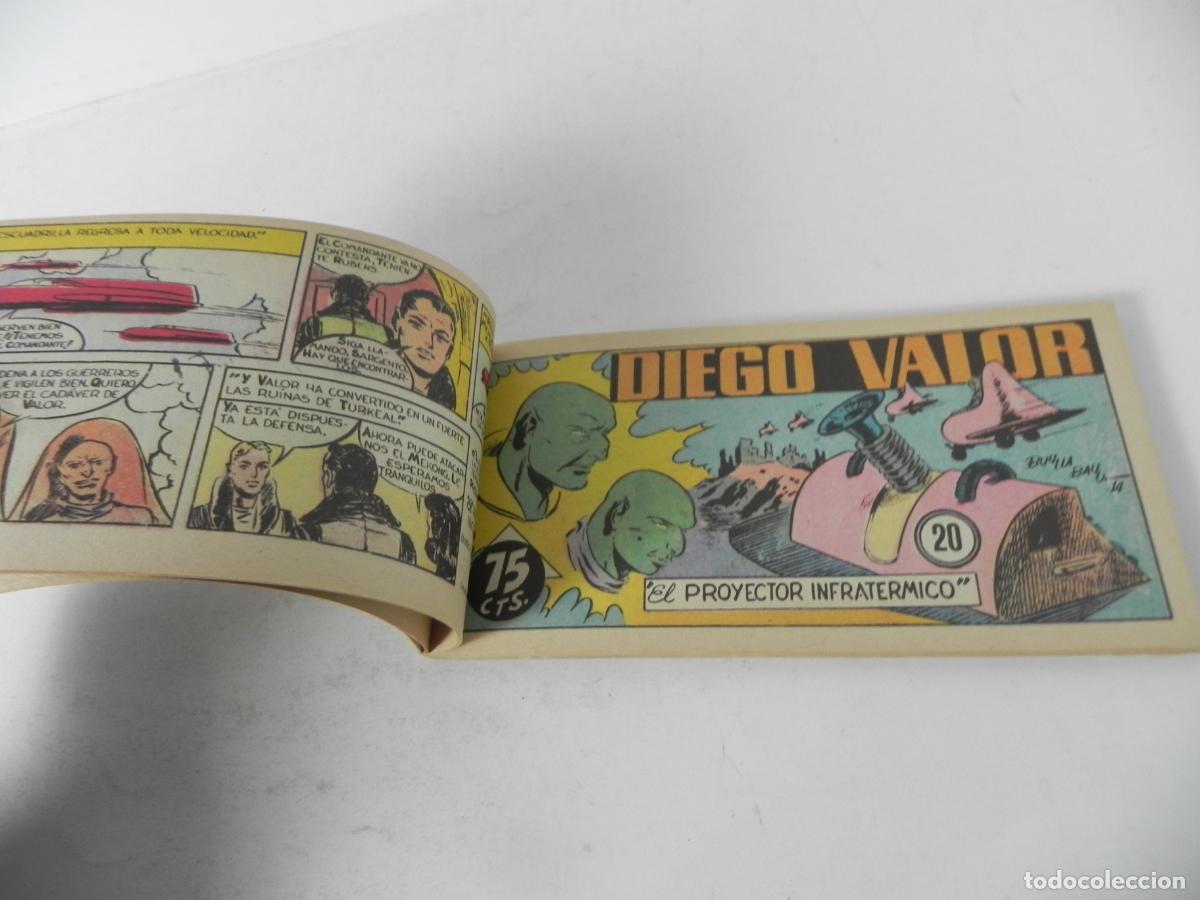 Tebeos: DIEGO VALOR VOLUMEN 4 (CONTIENE 6 COMICS EN FACS&Iacute;MIL) IBERCOMIC-1986 - Foto 4