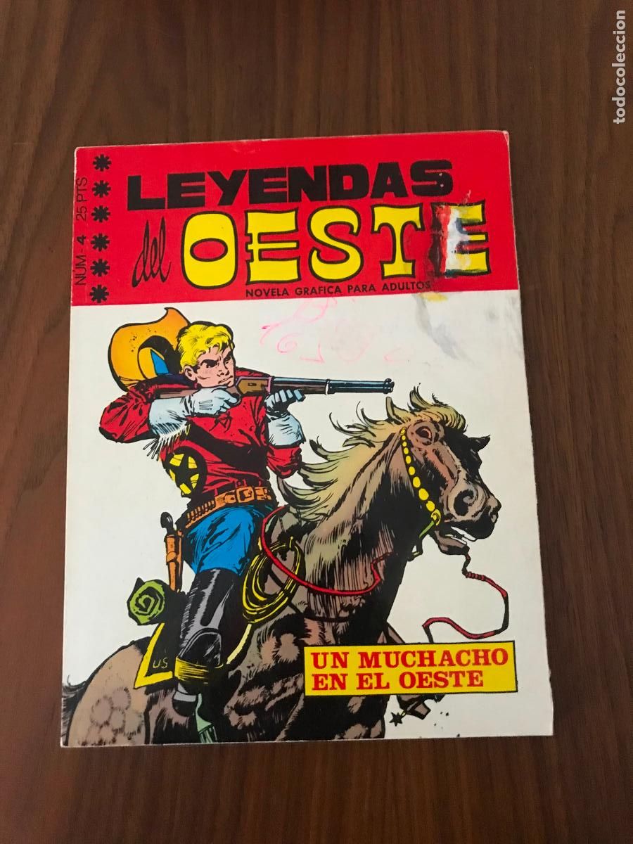 Tebeos: LEYENDAS DEL OESTE N&ordm; 4 , EDITORIAL EUREDIT - Foto 1