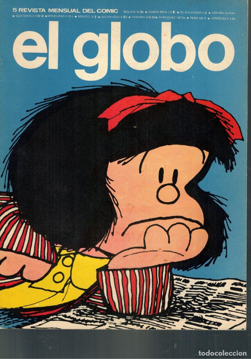Tebeos: EL GLOBO 5. REVISTA MENSUAL DE COMIC PARA ADULTOS. BURU LAN 1973.