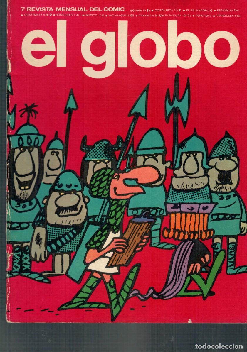 Tebeos: EL GLOBO 7. REVISTA MENSUAL DE COMIC PARA ADULTOS. BURU LAN 1973.