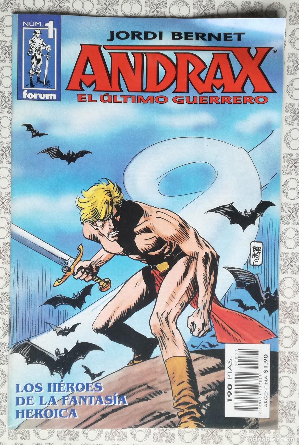 Tebeos: Comic Andrax el ultimo guerrero, n&ordm; 1 - Forum - Foto 1