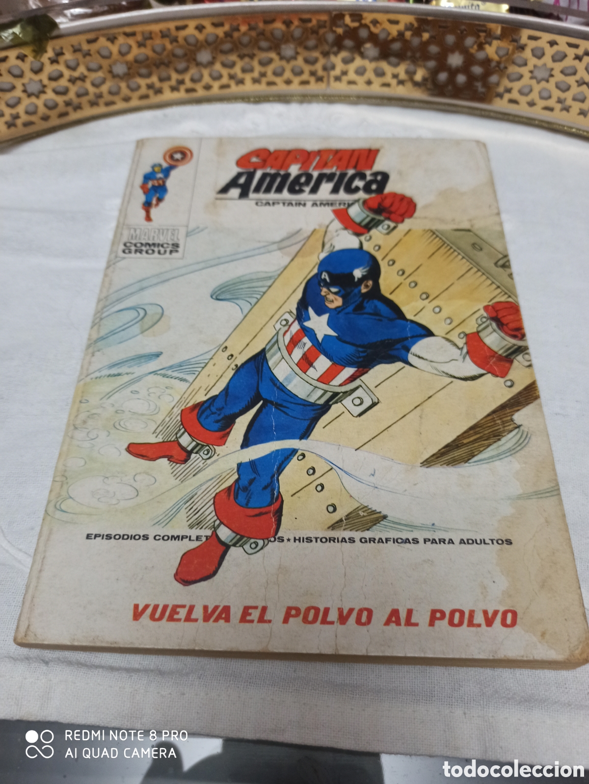 Tebeos: Capit&aacute;n Am&eacute;rica n34 c&oacute;mic - Foto 1