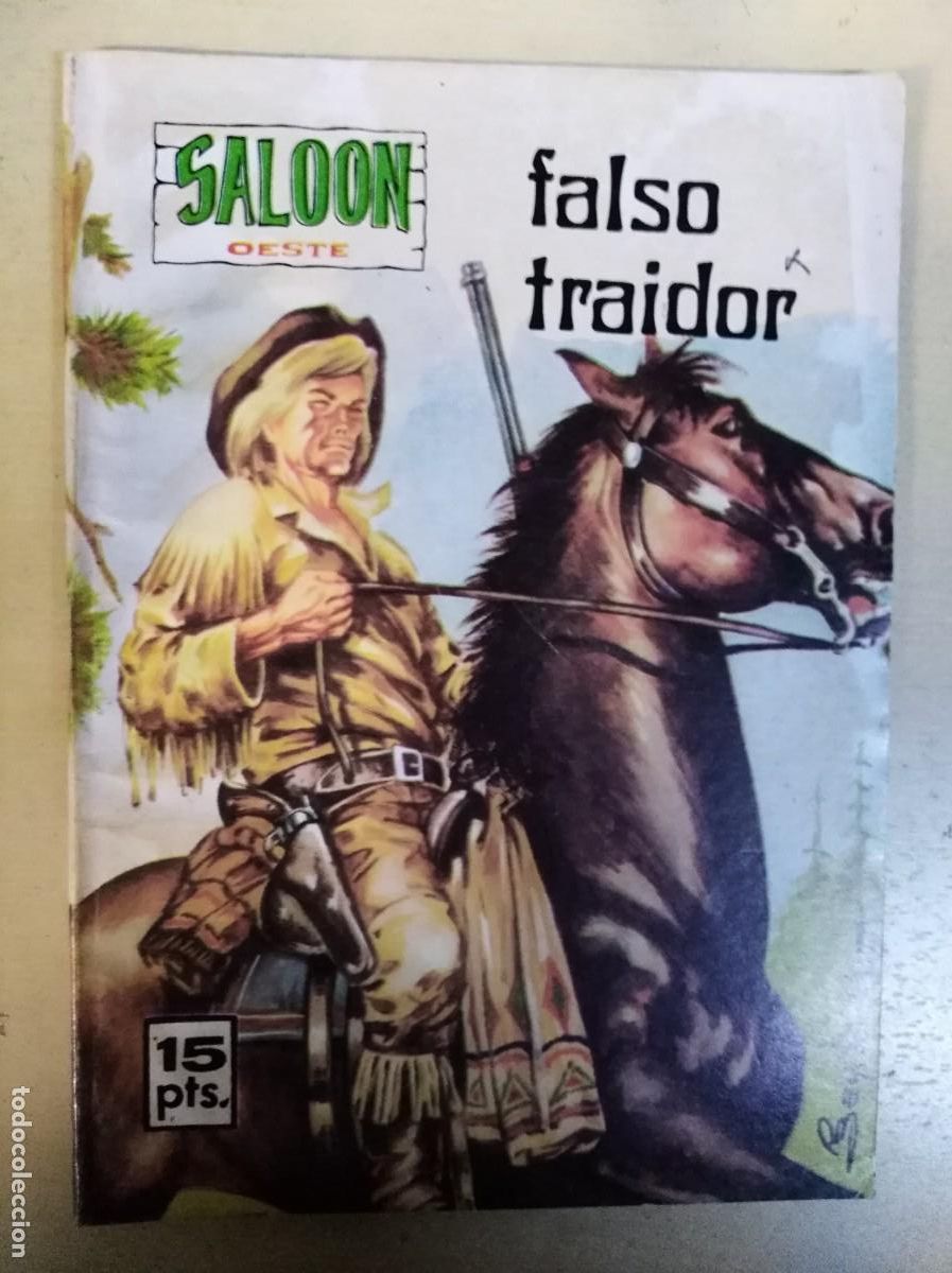 Tebeos: Saloon Oeste Falso Traidor.Editorial Vilmar - Foto 1