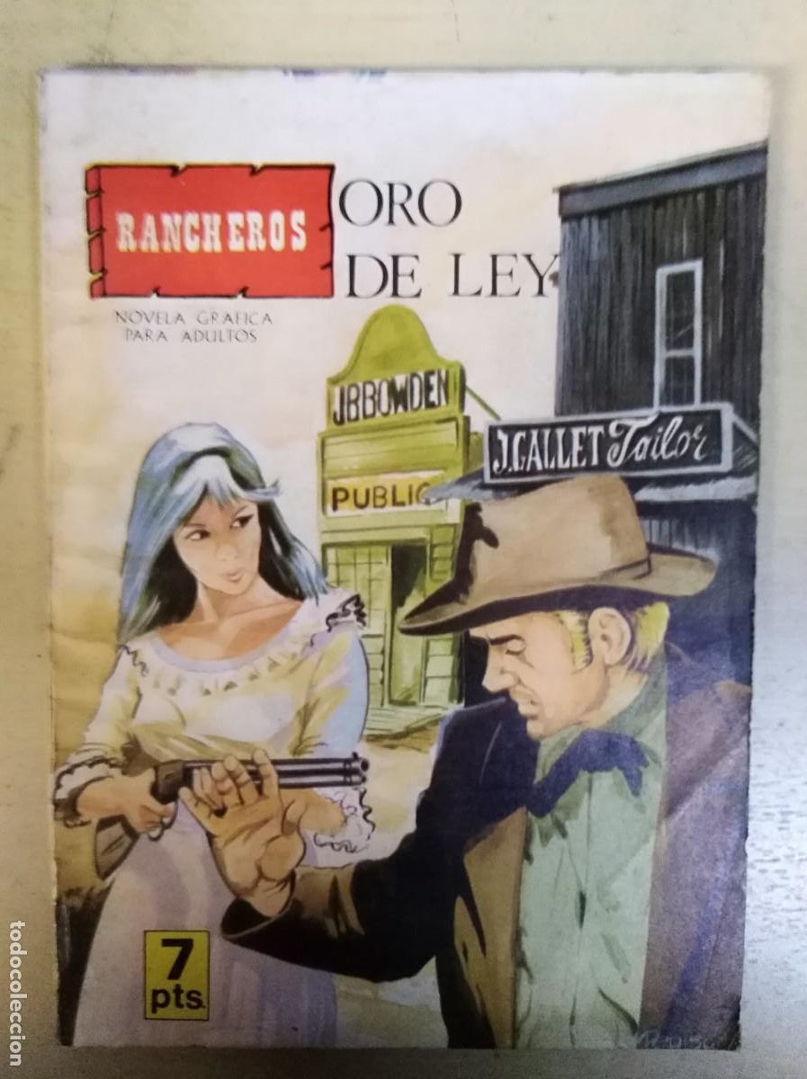 Tebeos: Rancheros 26 Oro de Ley.Editorial Vilmar - Foto 1