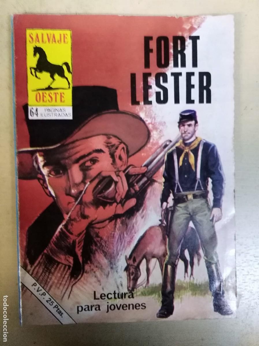 Tebeos: Salvaje Oeste 318 Fort Lester.Producciones Editoriales