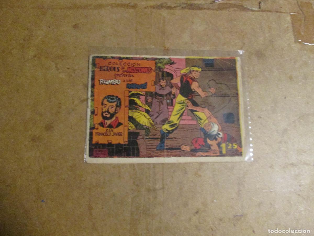 Tebeos: H&eacute;roes de las misiones n&ordm; 3, original ed. Simbolo 1956