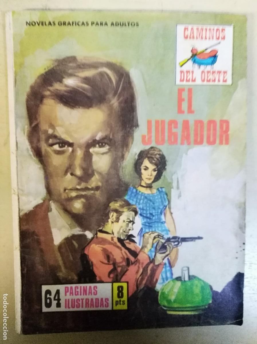 Tebeos: Caminos del Oeste 74 El Jugador.Ediciones Petronio - Foto 1