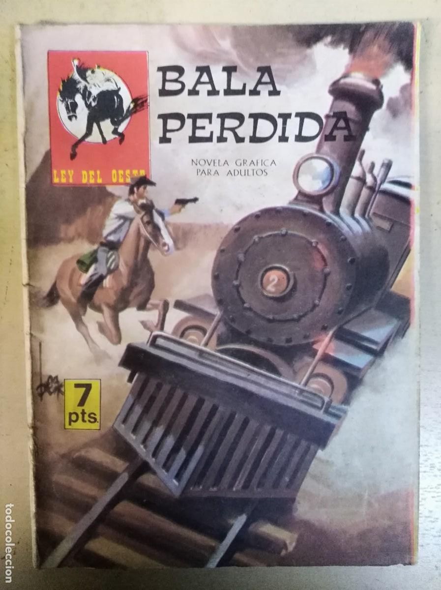 Tebeos: Ley del Oeste 38 Bala Perdida.Editorial Vilmar - Foto 1