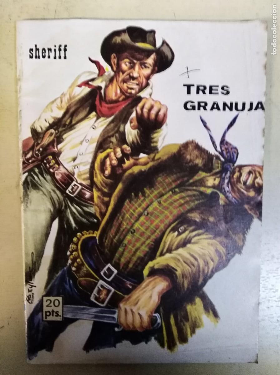 Tebeos: Sheriff 125 Tres Granujas.Editorial Vilmar - Foto 1