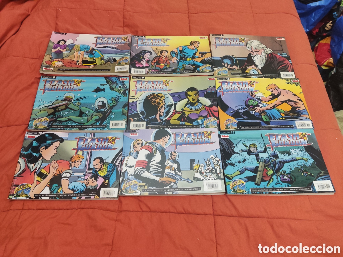 Tebeos: FLASH GORDON SELECCI&Oacute;N DE EDICIONES HISTORICAS - Foto 2