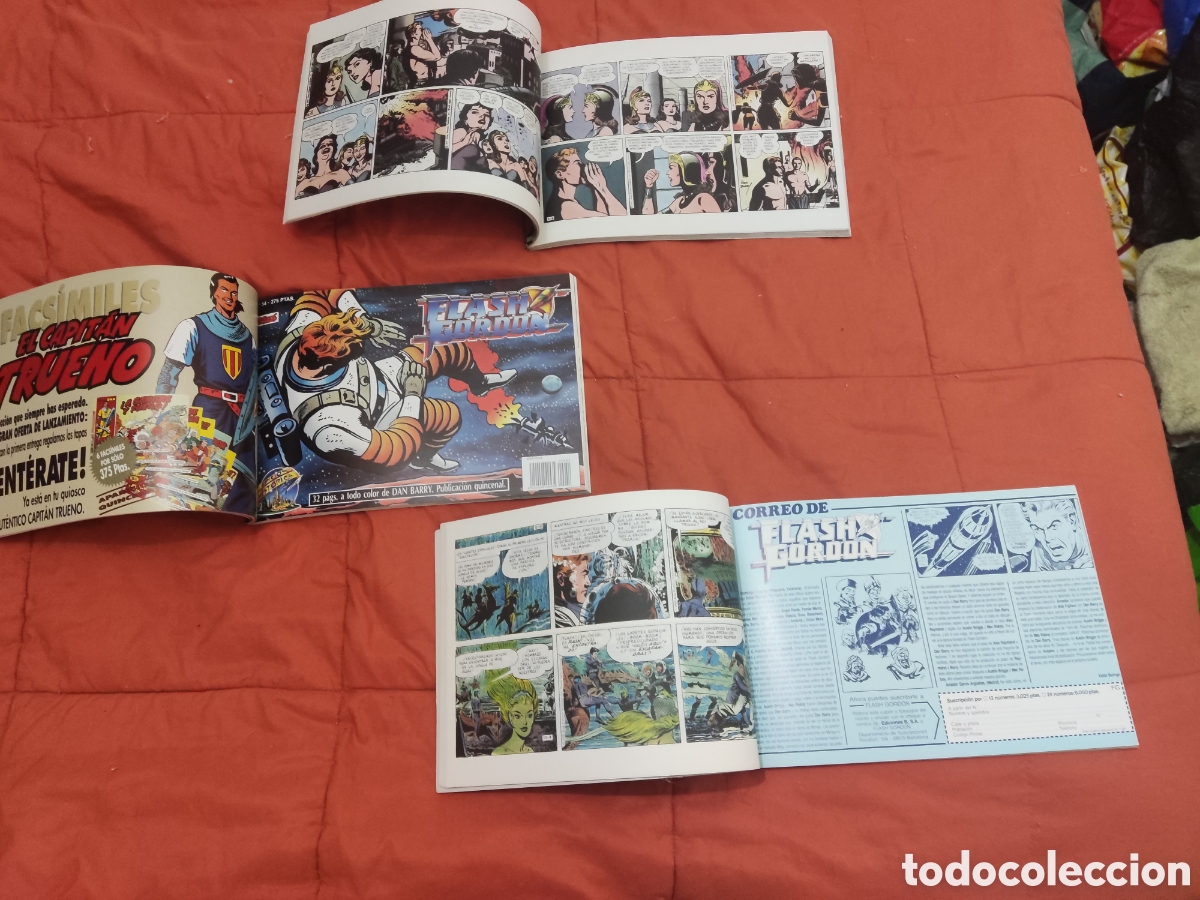 Tebeos: FLASH GORDON SELECCI&Oacute;N DE EDICIONES HISTORICAS - Foto 3