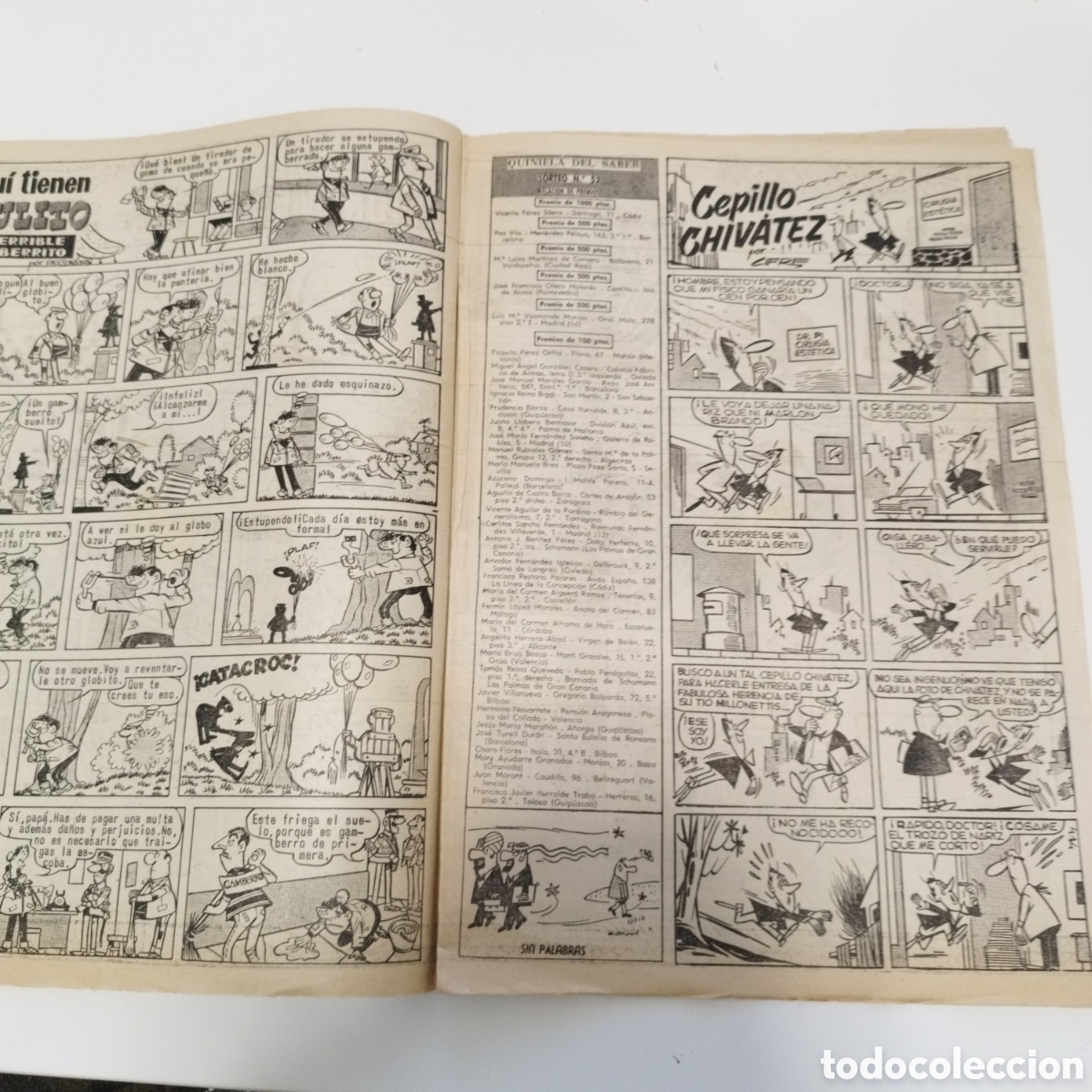 Tebeos: EL CAMPEON DE LAS HISTORIETAS / A&Ntilde;O II / # 55 / - Foto 2