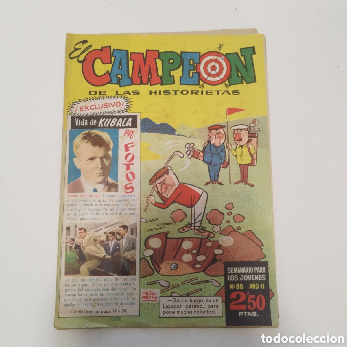 Tebeos: EL CAMPEON DE LAS HISTORIETAS / A&Ntilde;O II / # 55 / - Foto 1