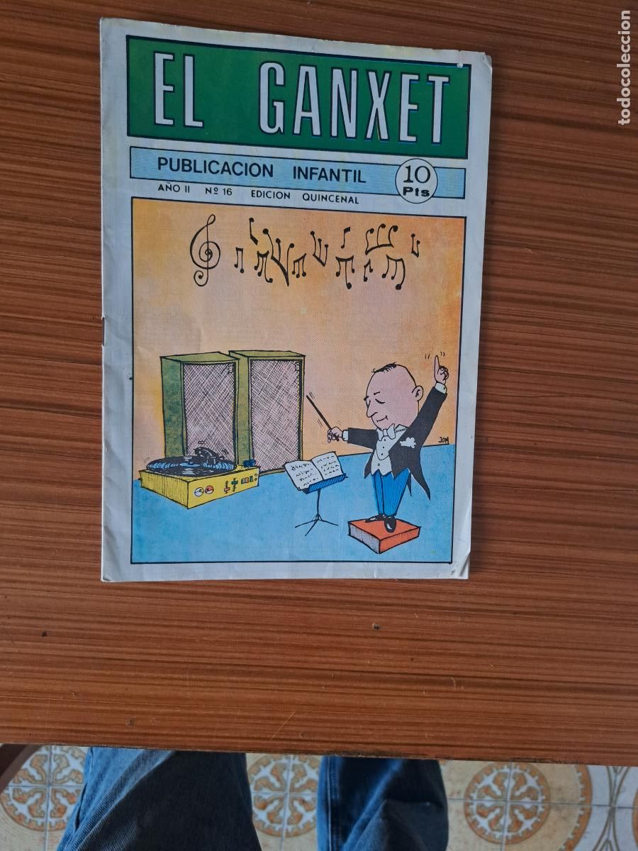 Tebeos: EL GANXET N&ordm; 16 EDITA GORT - Foto 1