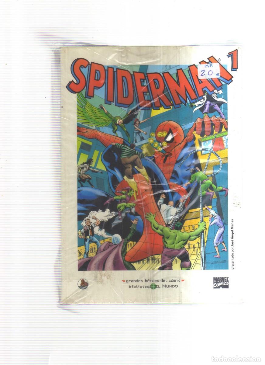 Tebeos: SPIDERMAN GRANDES HEROES DEL COMIC LOTE DE 4 NUMEROS - Foto 1