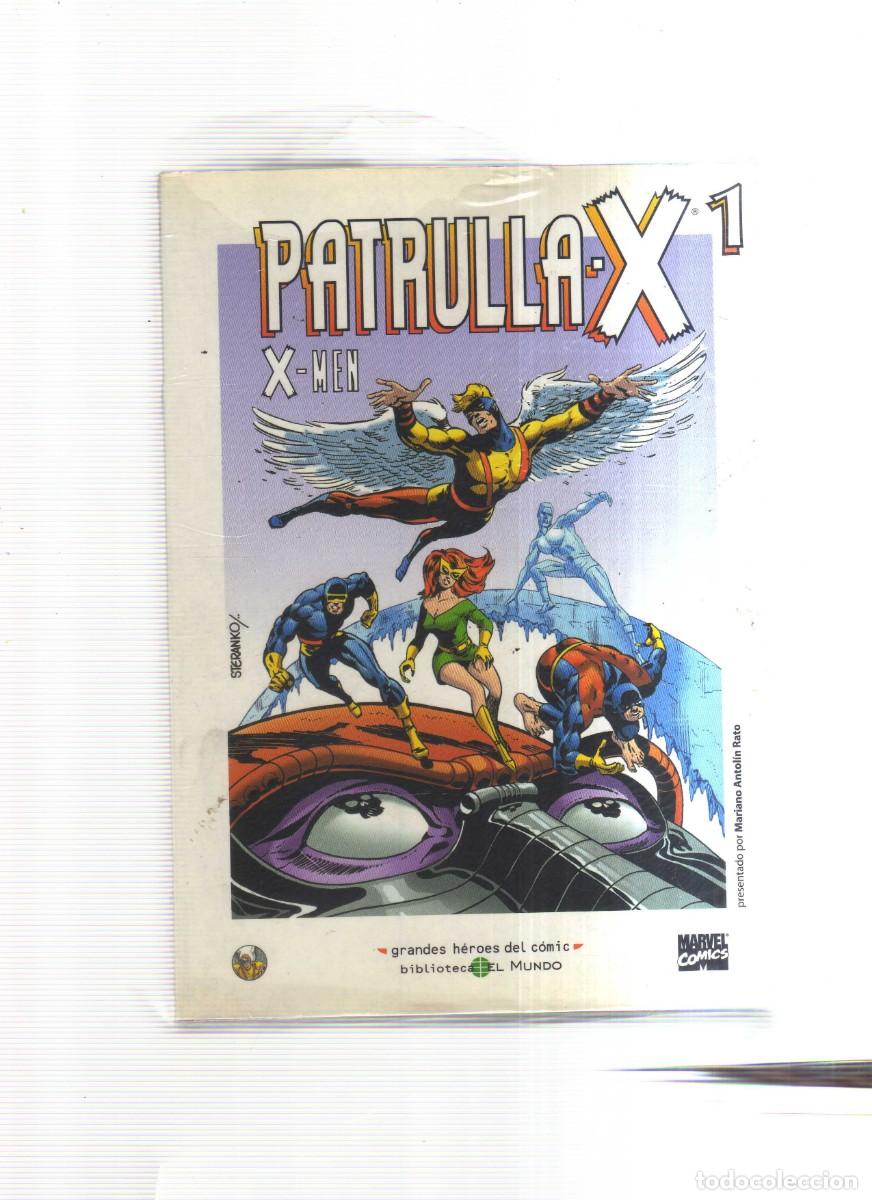 Tebeos: PATRULLA X - MEN GRANDES HEROES DEL COMIC LOTE DE 3 COMICS - Foto 1