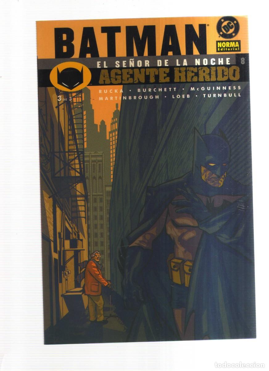 Tebeos: BATMAN EL SE&Ntilde;OR DE LA NOCHE AGENTE HERIDO N,8 - Foto 1