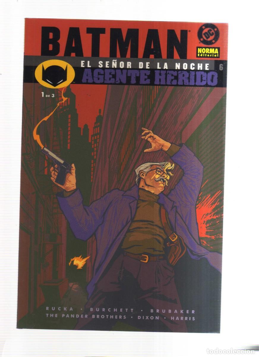 Tebeos: BATMAN EL SE&Ntilde;OR DE LA NOCHE AGENTE HERIDO N,6 - Foto 1