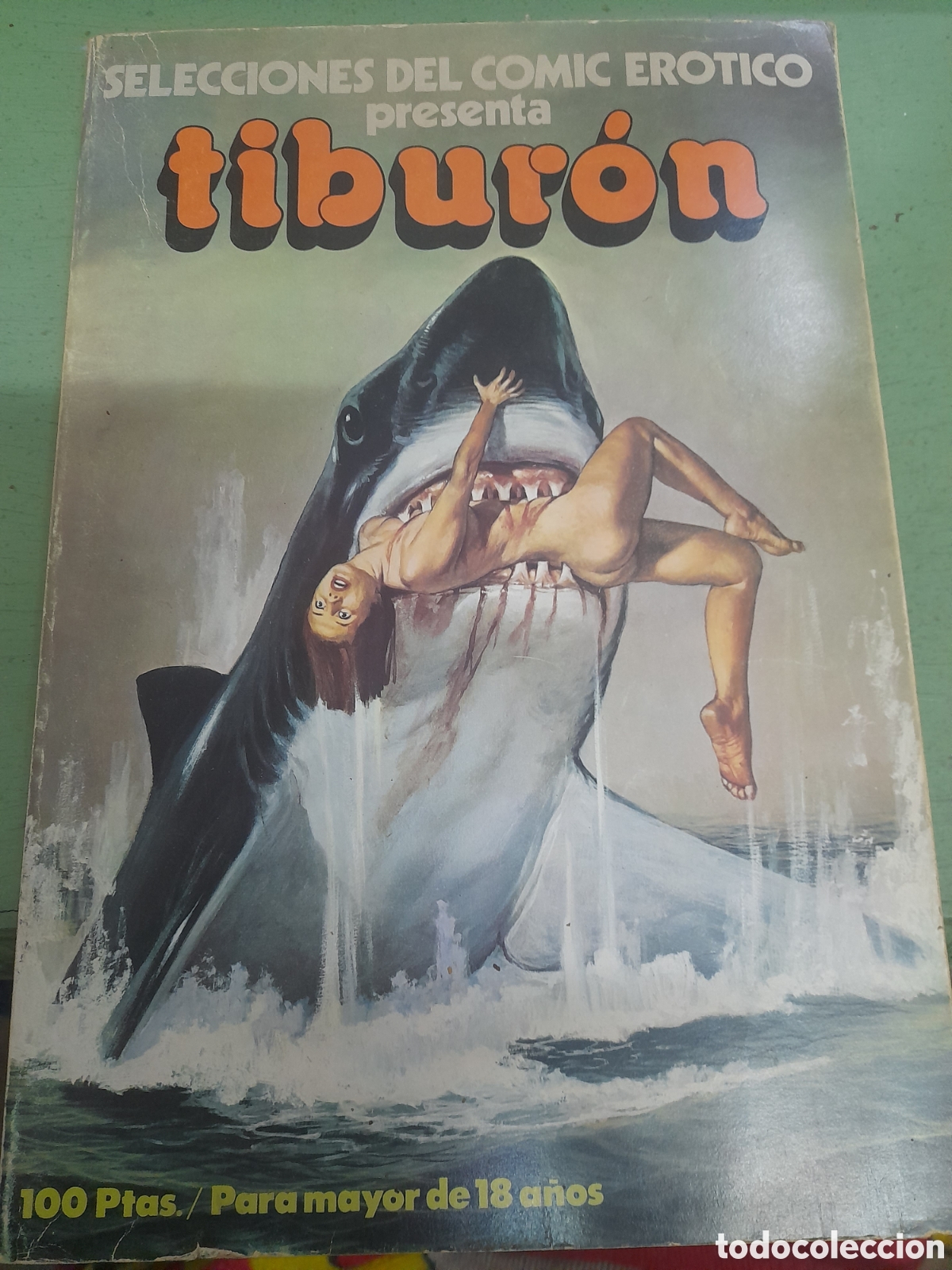 Tebeos: Selecciones del c&oacute;mic erotico Tibur&oacute;n - Foto 1