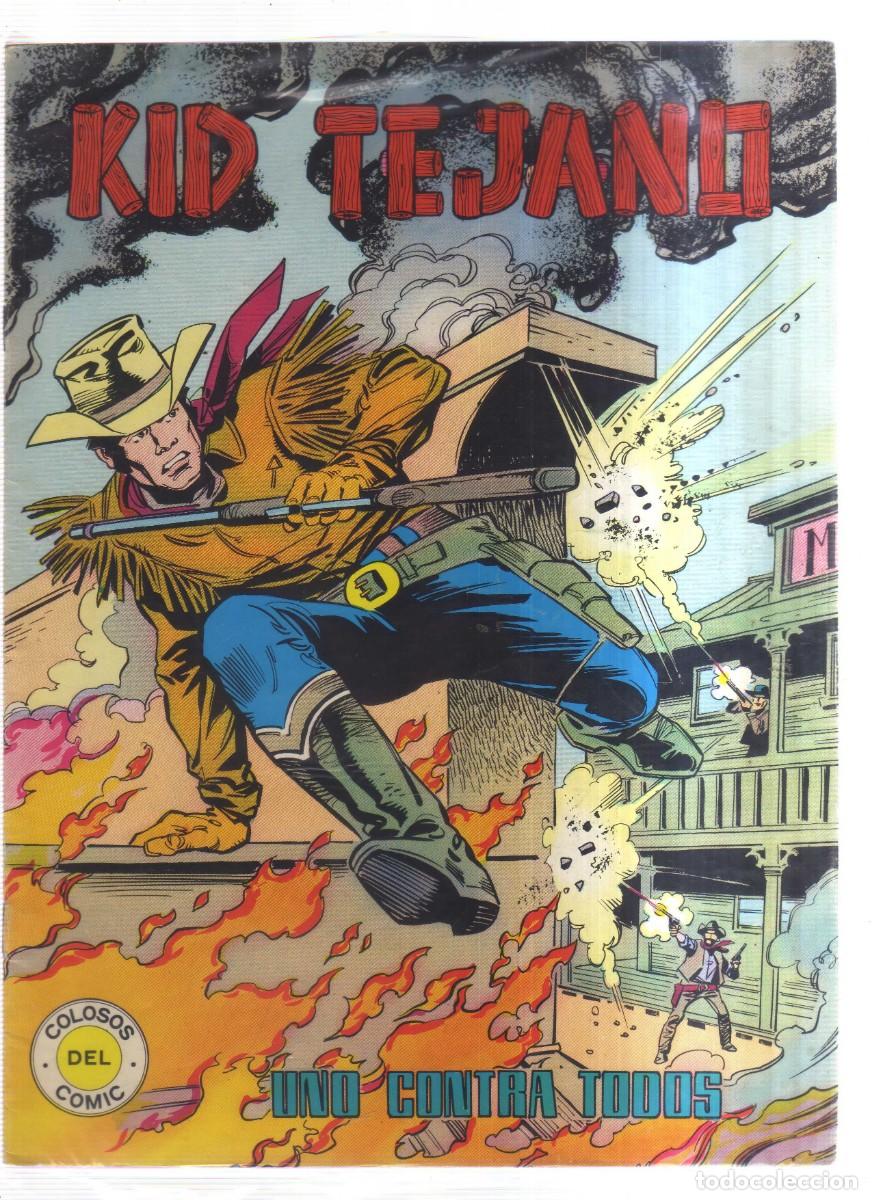 Tebeos: KID TEJANO N,10 UNO CONTRA TODOS - Foto 1