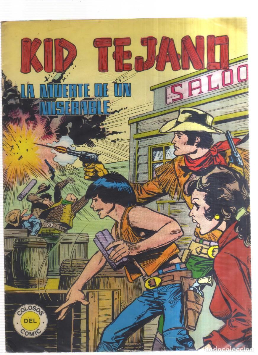 Tebeos: KID TEJANO N,9 LA MUERTE DE UN MISERABLE - Foto 1