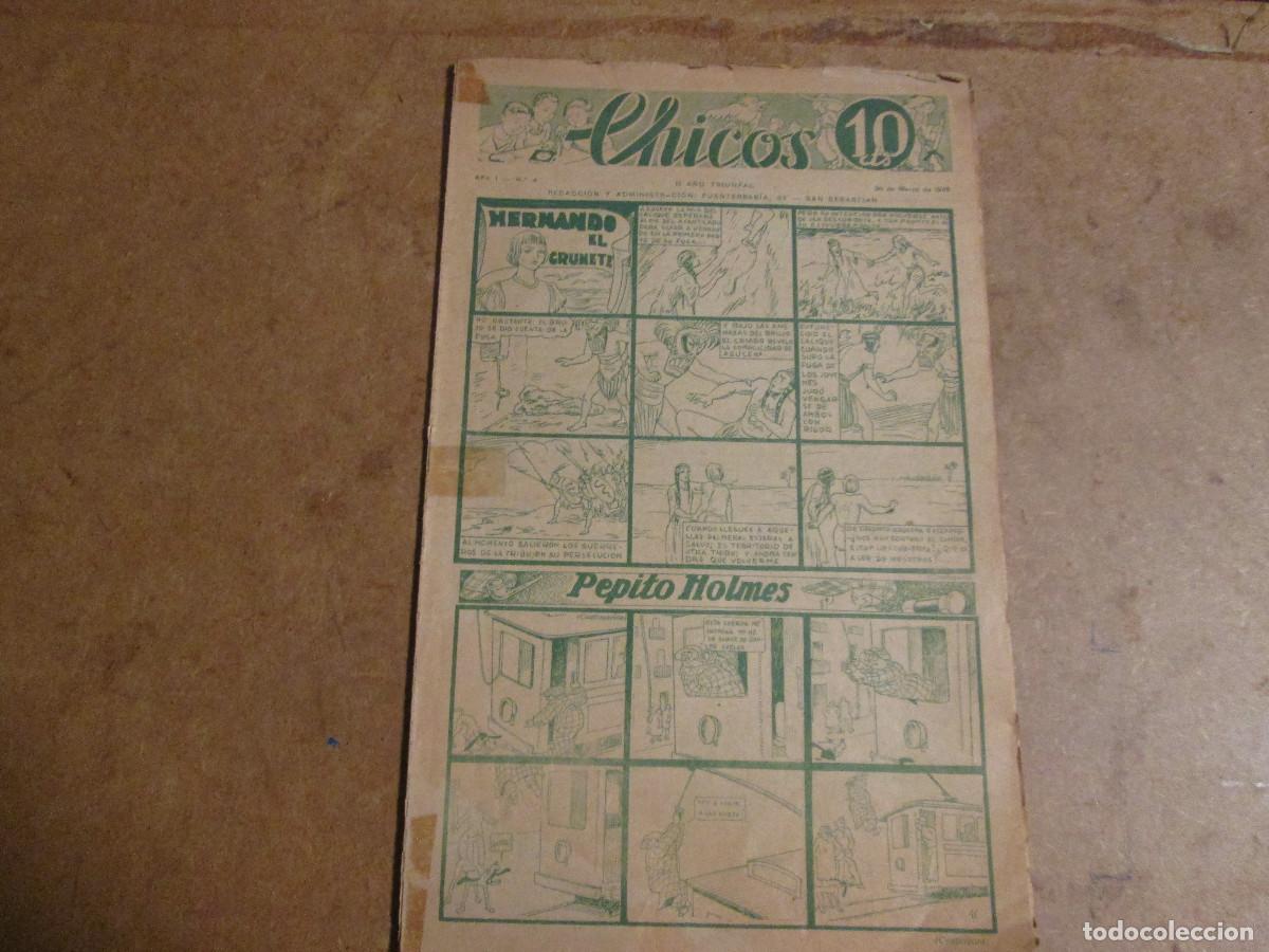 Tebeos: chicos n&ordm; 4, editorial gilsa, 30 Marzo 1938 - Foto 1