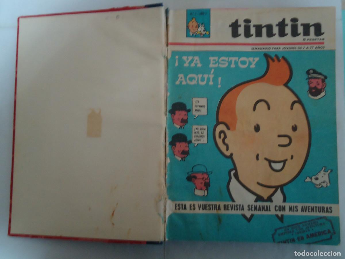 BDs: TOMO CON MUCHOS EJEMPLARES ENCUADERNADOS DEL SEMANARIO PARA JOVENES TINTIN. A&Ntilde;O 1967.