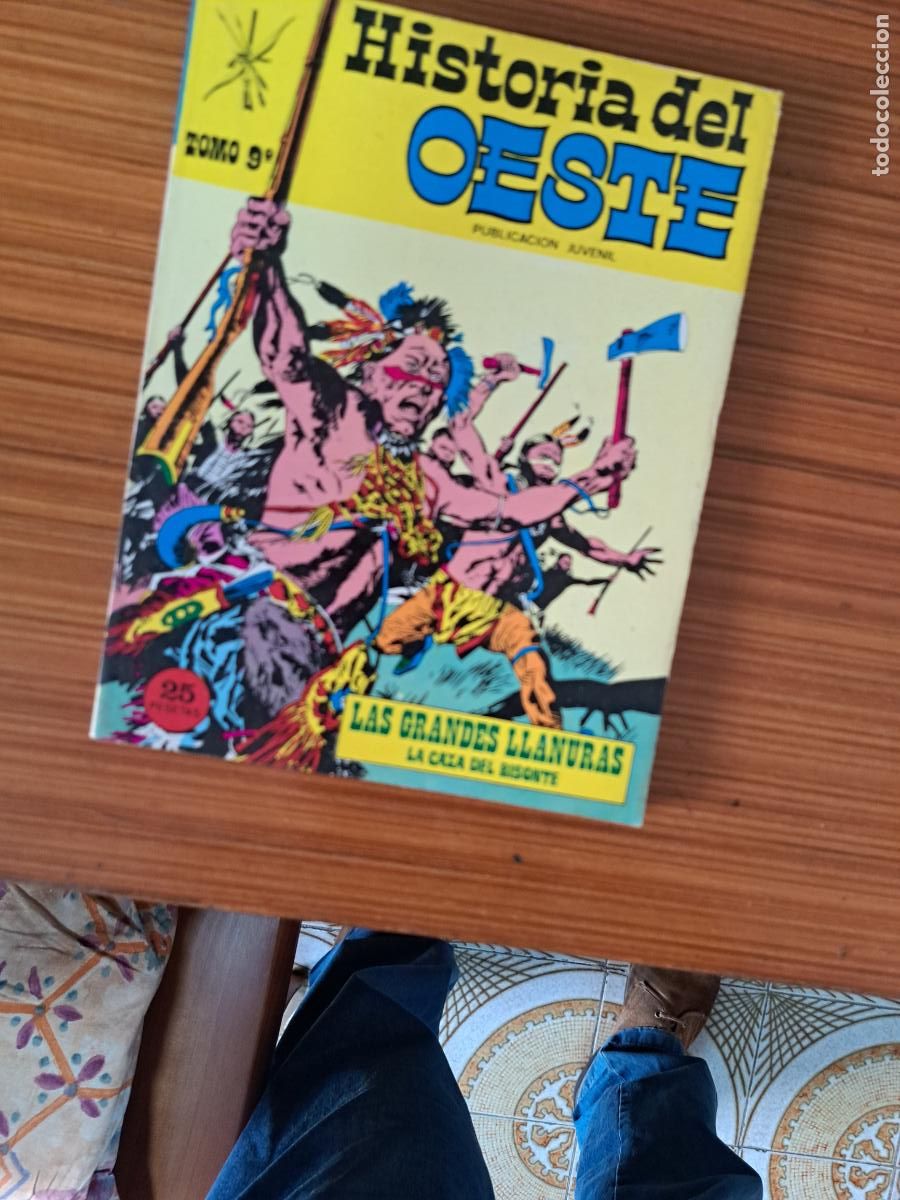 Tebeos: HISTORIA DEL OESTE TOMO N&ordm;9 EDITA EUREDDIT - Foto 1