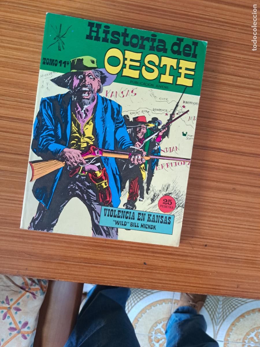 Tebeos: HISTORIA DEL OESTE TOMO N&ordm;11 EDITA EUREDDIT - Foto 1