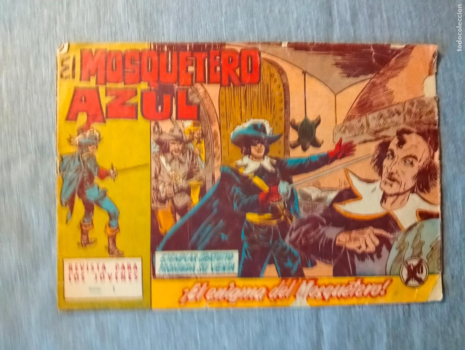 Tebeos: EL MOSQUETERO AZUL N&ordm; 1 - Foto 1