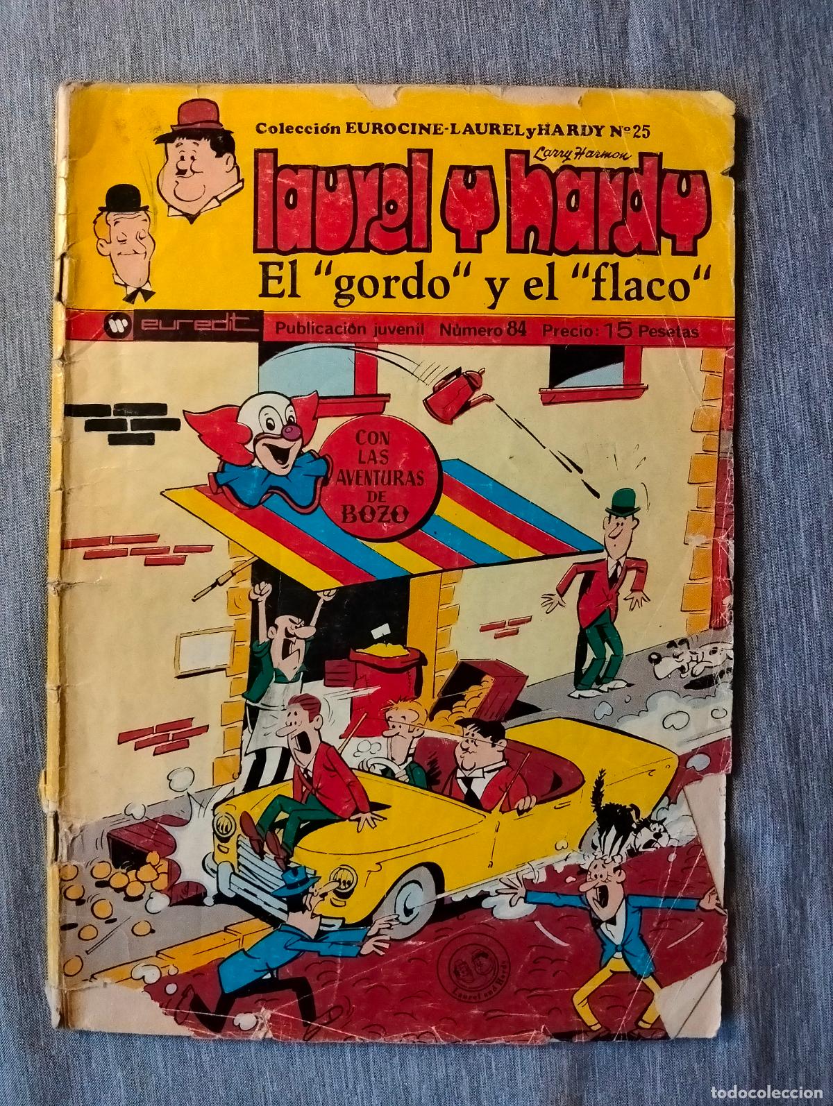 Tebeos: LAUREL Y HARDY EUROCINE N&ordm; 25 - Foto 1