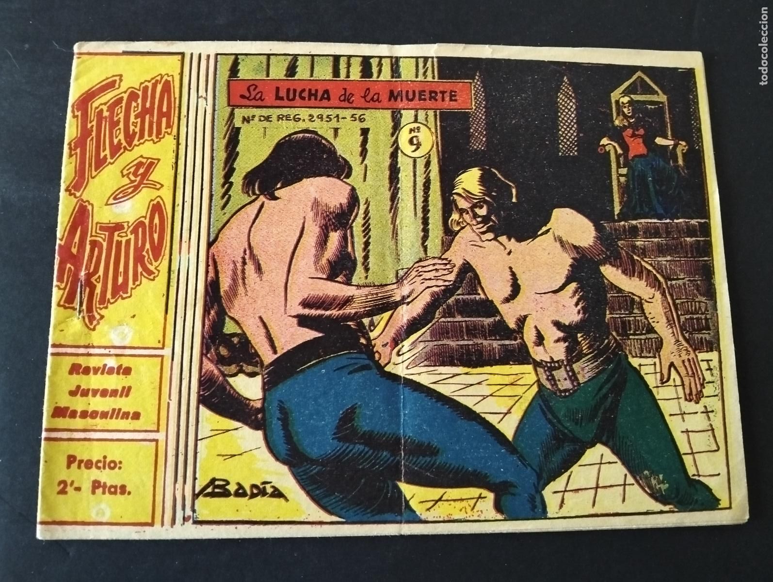 Tebeos: FLECHA Y ARTURO LA LUCHA DE LA MUERTE N&ordm; 9 - Foto 1