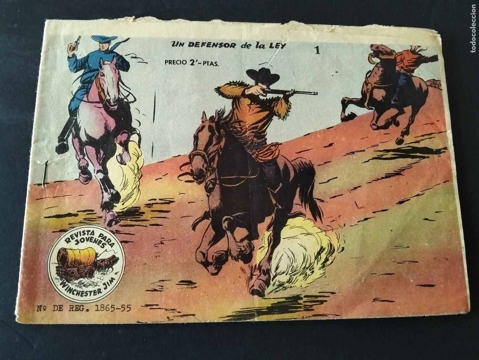 Tebeos: WINCHESTER JIM UN DEFENSOR DE LA LEY N&ordm; 1 - Foto 1