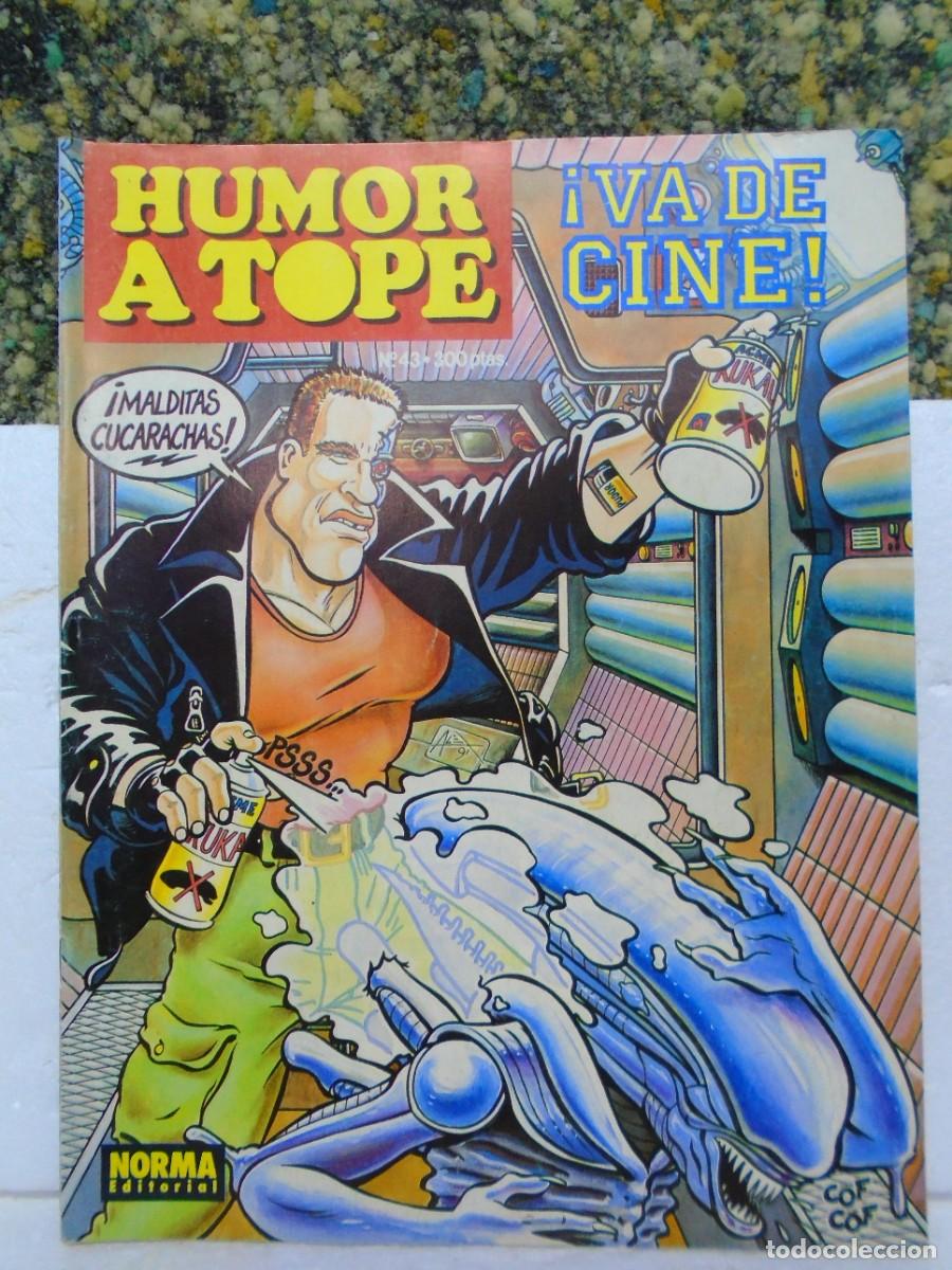 Tebeos: HUMOR A TOPE.&iexcl; VA DE CINE! NORMA EDIT. JUNIO 1991. - Foto 1
