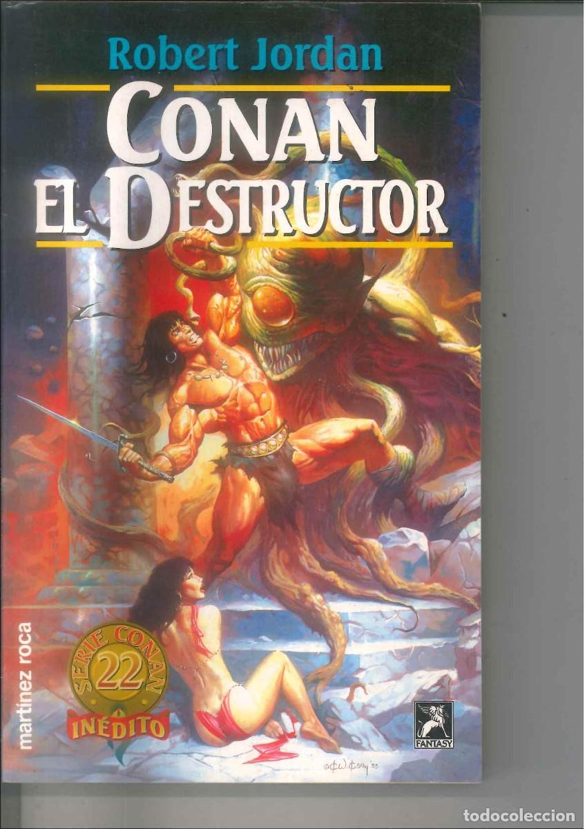 Tebeos: CONAN EL DESTRUCTOR. MARTINEZ ROCA FANTASY ROBERT JORDAN. - Foto 1