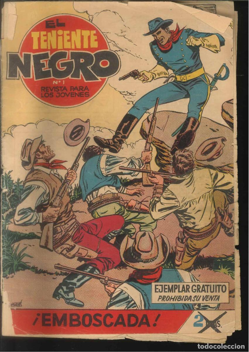 Tebeos: EL TENIENTE NEGRO REVISTA 1 - Foto 1