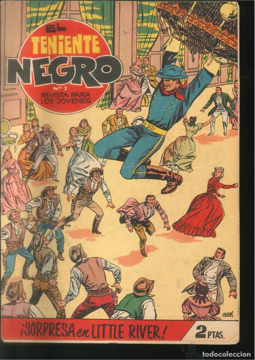 Tebeos: EL TENIENTE NEGRO REVISTA 2 - Foto 1