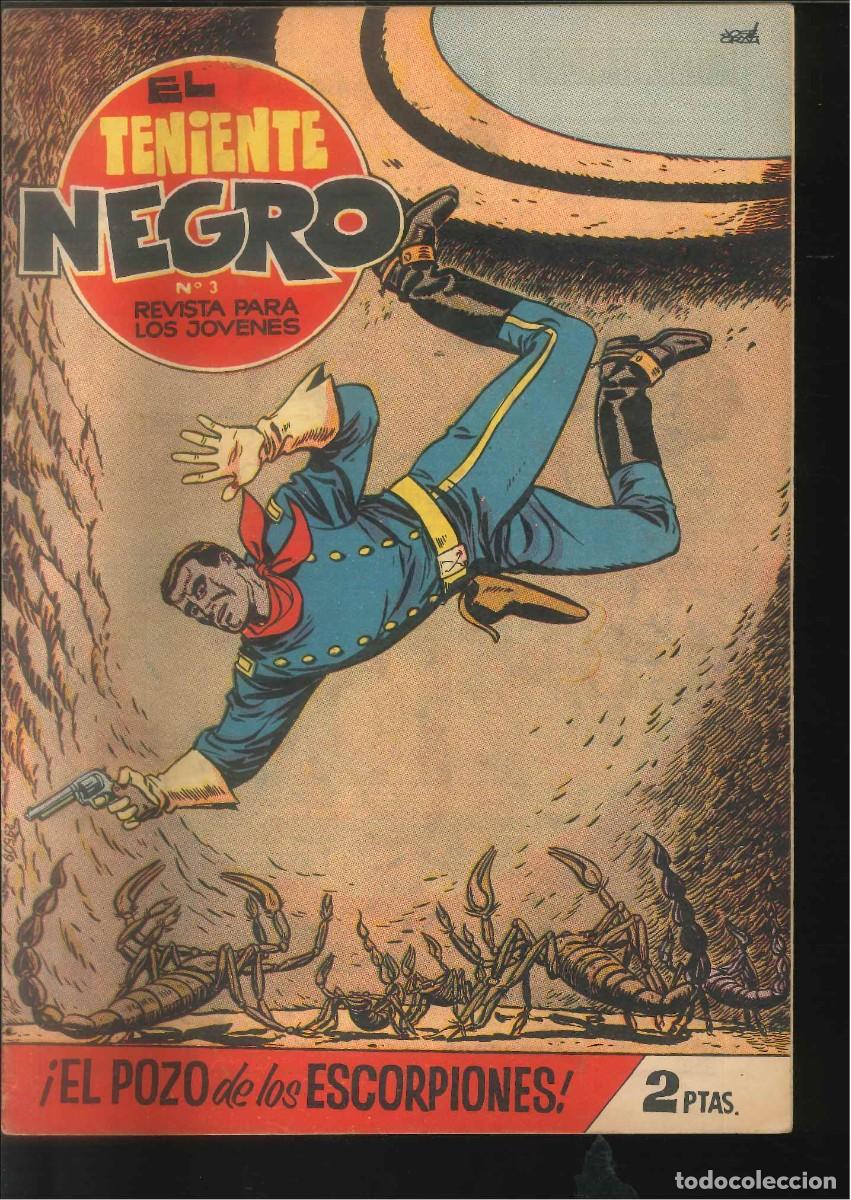 Tebeos: EL TENIENTE NEGRO REVISTA 3 - Foto 1