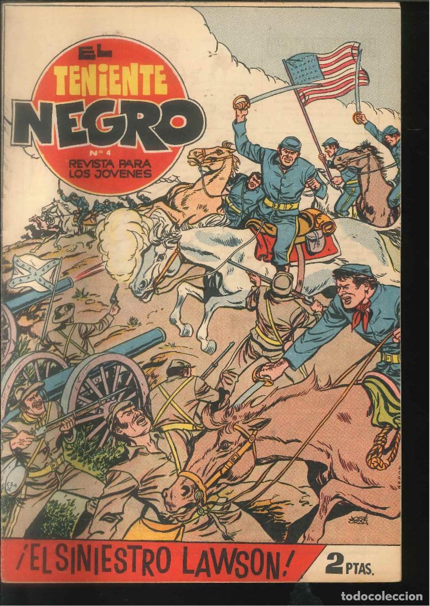 Tebeos: EL TENIENTE NEGRO REVISTA 4 - Foto 1